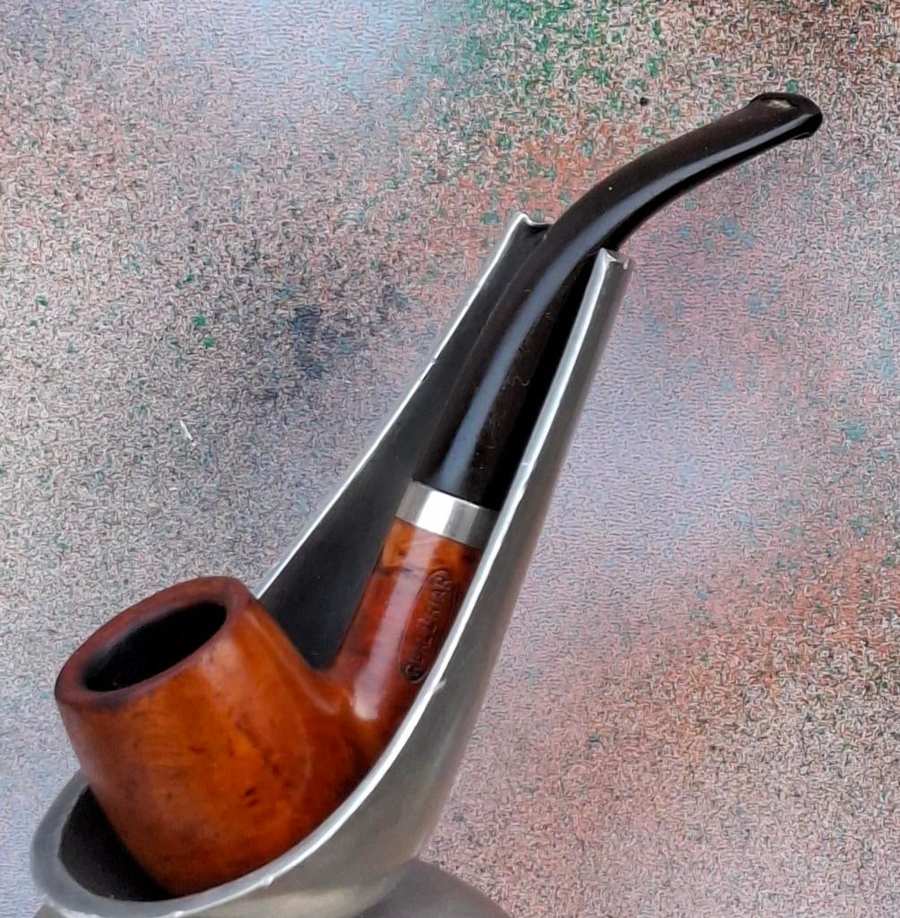 Pijp. REAL BRIAR.  Vintage.  12 cm., Ophalen, Zo goed als nieuw, (Water)pijp