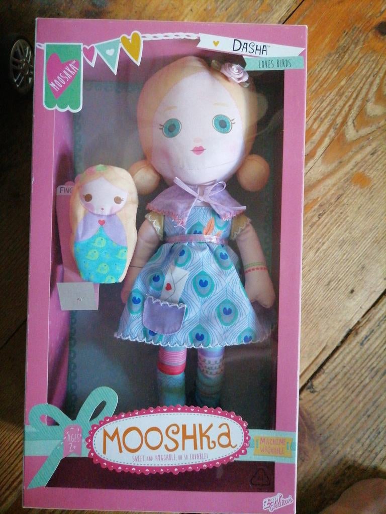 Mooshka Zapf poppen, Verzamelen, Poppen, Ophalen of Verzenden, Zo goed als nieuw, Pop