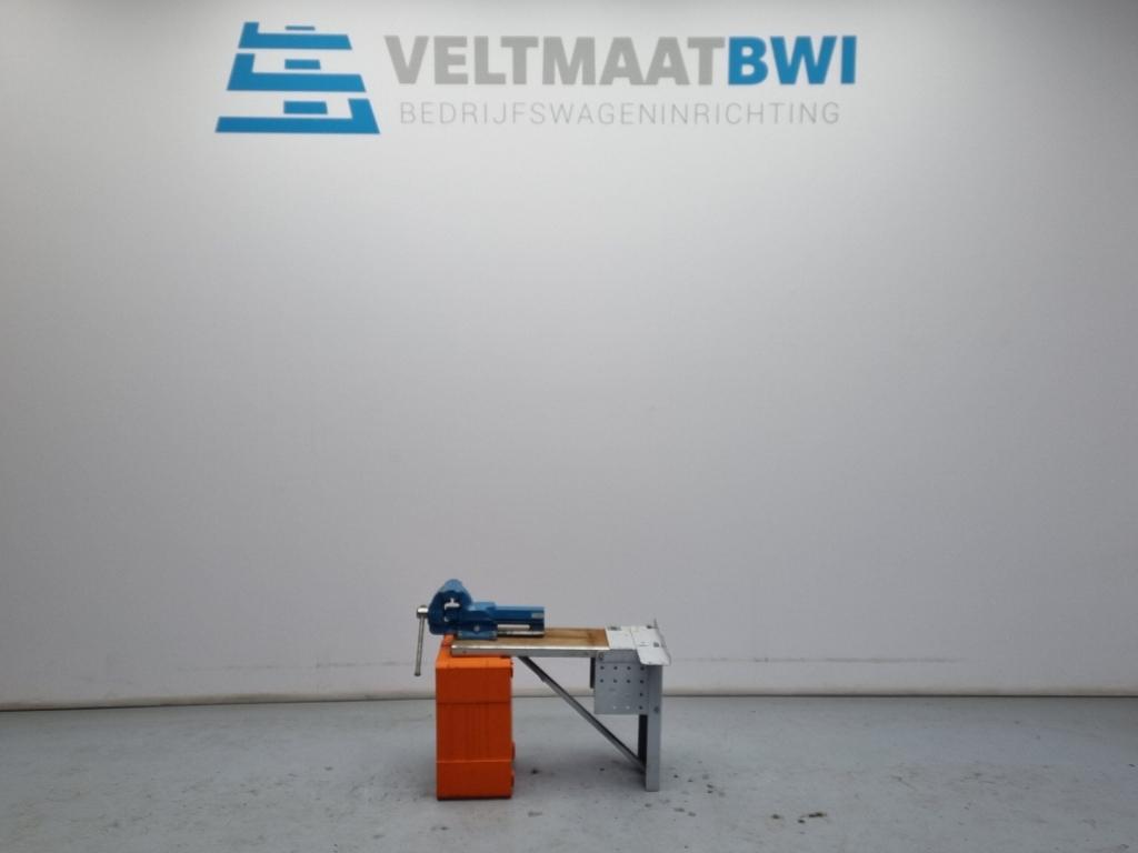 bankschroef systeem werkbank bus inrichting