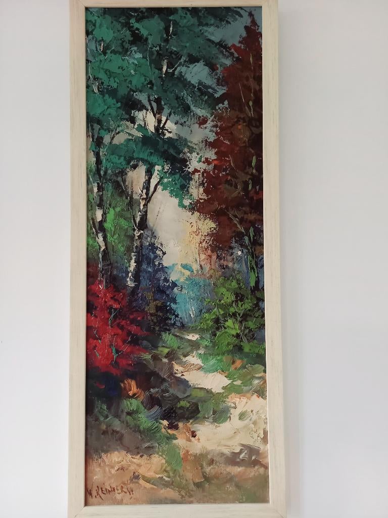 schilderij van Willem F. Reinders, Antiek en Kunst, Ophalen