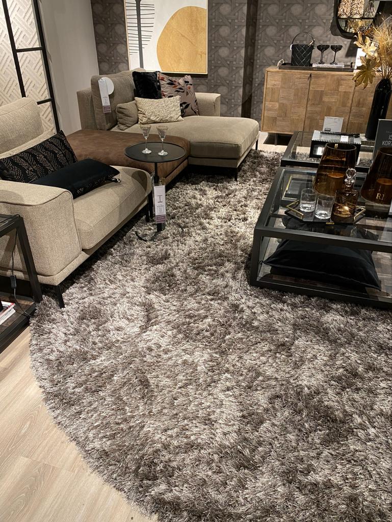 Rivièra Maison vloerkleed Cecil rond 320cm, Ophalen, Gebruikt, Rond, 200 cm of meer