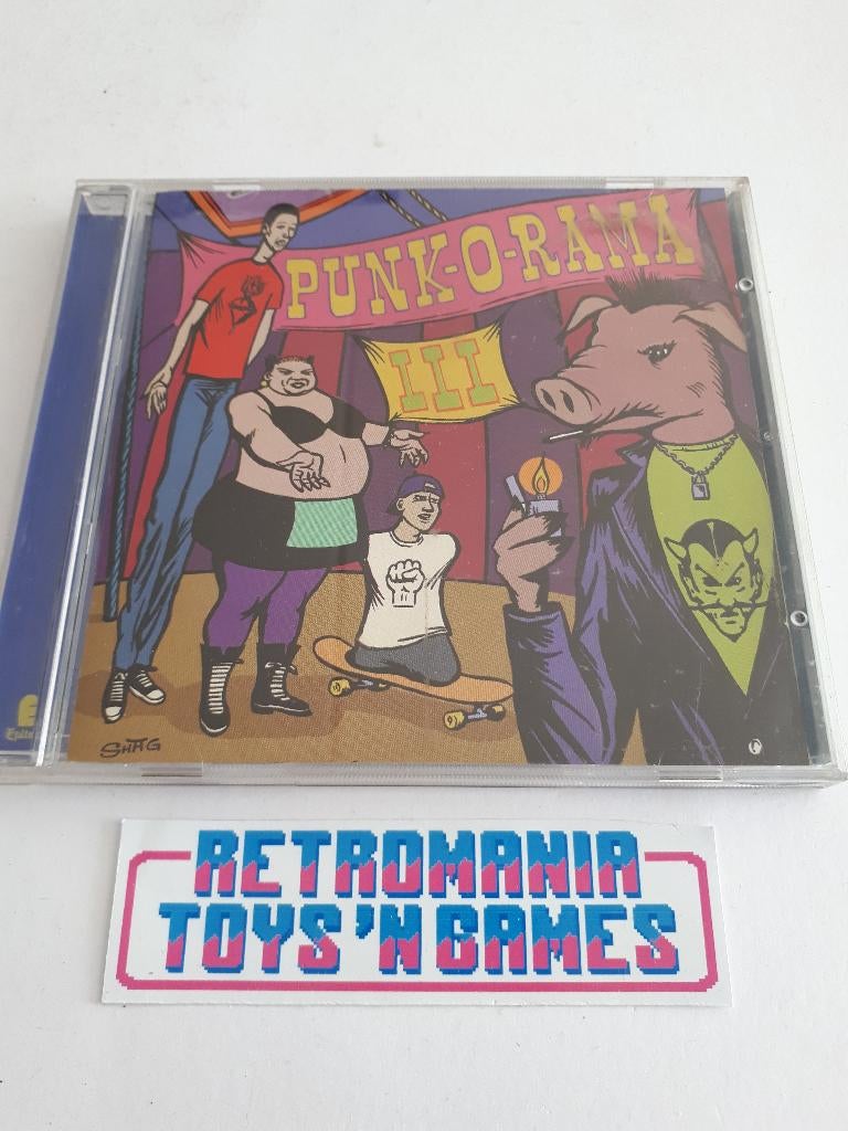 cd rock - diverse artiesten: punk-o-rama 3 (epitaph records), Ophalen of Verzenden, Zo goed als nieuw, Alternative