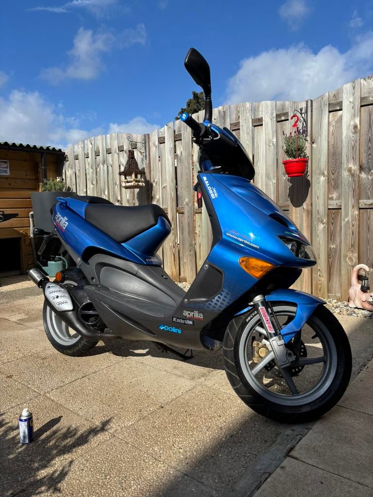 Aprilia scooter, Ophalen, Tweetakt, Maximaal 45 km/u, SR 50
