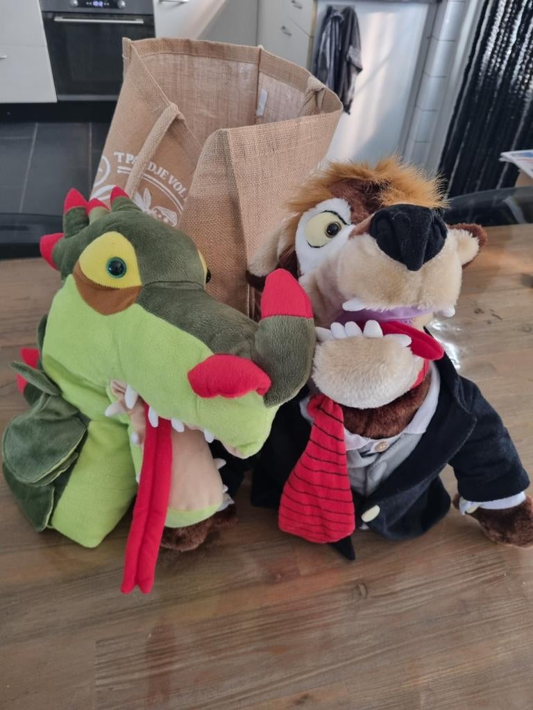 Grote efteling handpop, Ophalen of Verzenden, Zo goed als nieuw, Overige typen