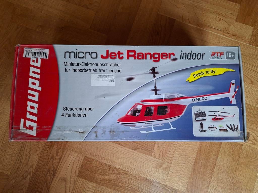 Graupner micro jet ranger, Ophalen of Verzenden