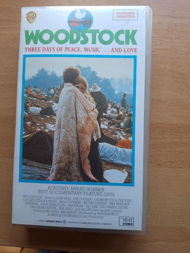 Woodstock VHS videoband, Cd's en Dvd's, VHS | Film, Ophalen of Verzenden