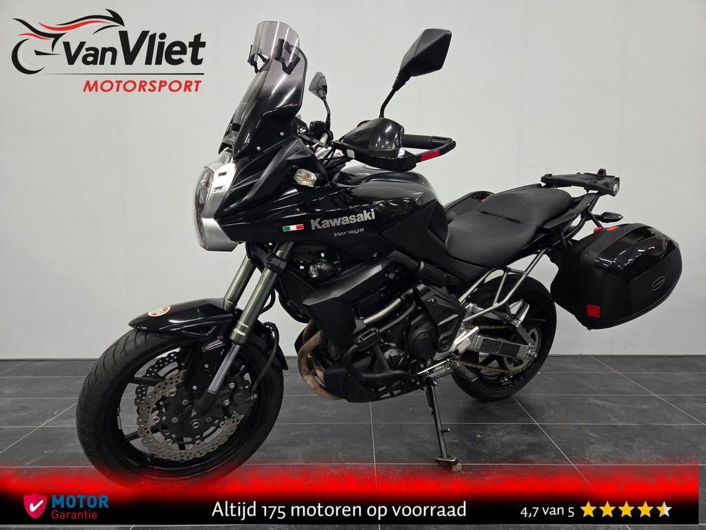 Prachtige Kawasaki Versys 650 zwart   opties 2012 - foto 2