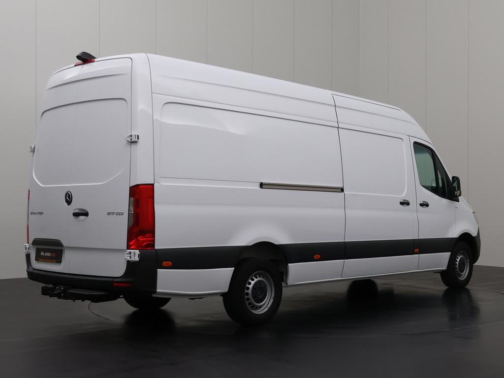 Mercedes-Benz Sprinter 317CDI L3H2 Maxi | 3500Kg Trekhaak |, Auto's, Stof, Gebruikt, Zwart, Wit