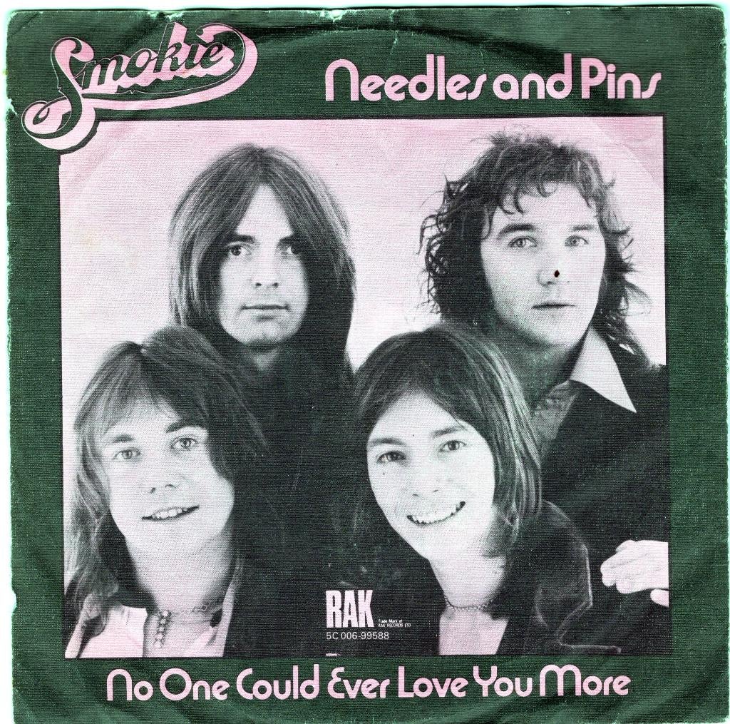 SMOKIE  -  Needles and pins, Gebruikt, 7 inch, Single, Ophalen of Verzenden