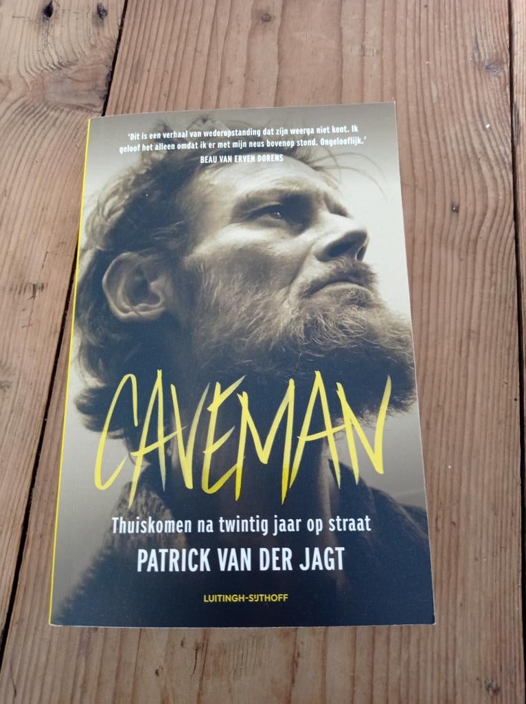 Patrick van der Jagt - Caveman, Ophalen of Verzenden, Gelezen, Patrick van der Jagt