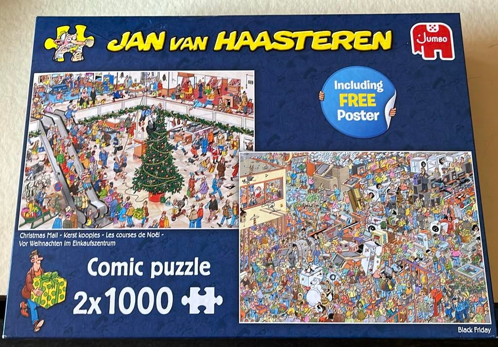 Jan van Haasteren, Ophalen of Verzenden, 500 t/m 1500 stukjes, Zo goed als nieuw