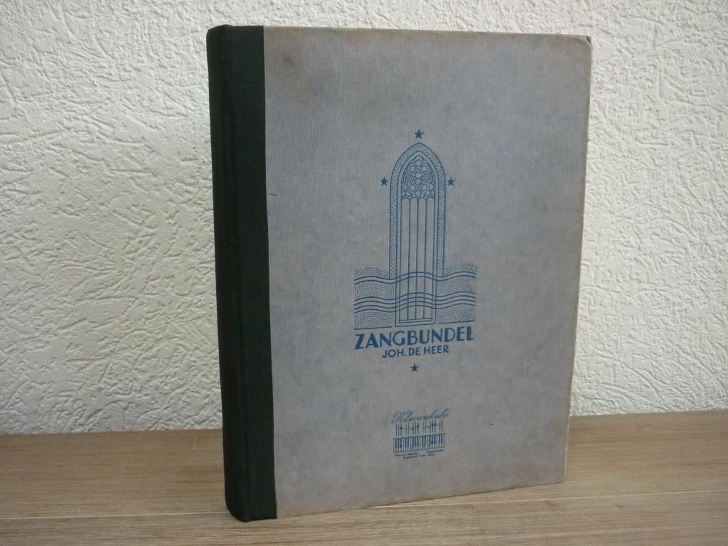 Joh. de Heer: Zangbundel 833 liederen en koren + supplement, Gebruikt, Zang, Ophalen of Verzenden, Religie en Gospel