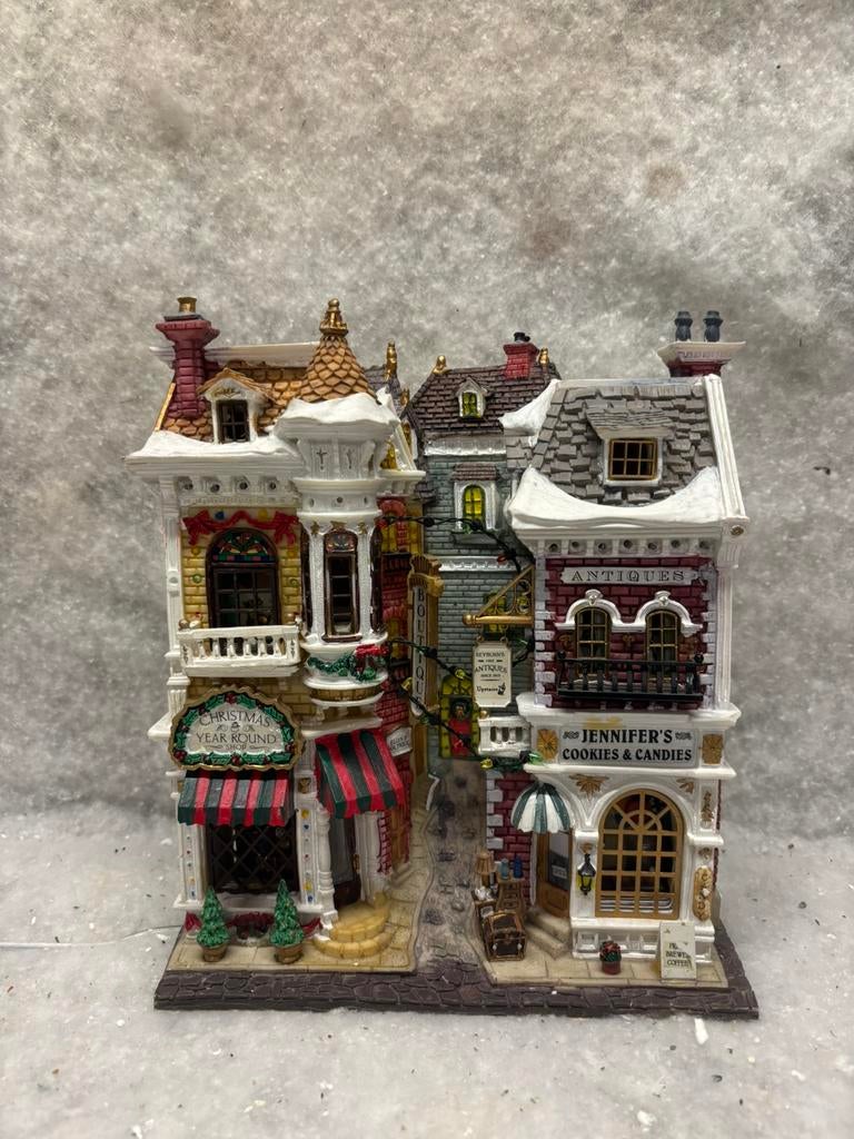 Lemax village shops facade- retired, Diversen, Kerst, L, Zo goed als nieuw, L, L