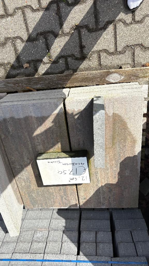 40x80x5 tricolore 12,4 m2, Ophalen of Verzenden, Overige materialen, 10 m² of meer, Overige typen