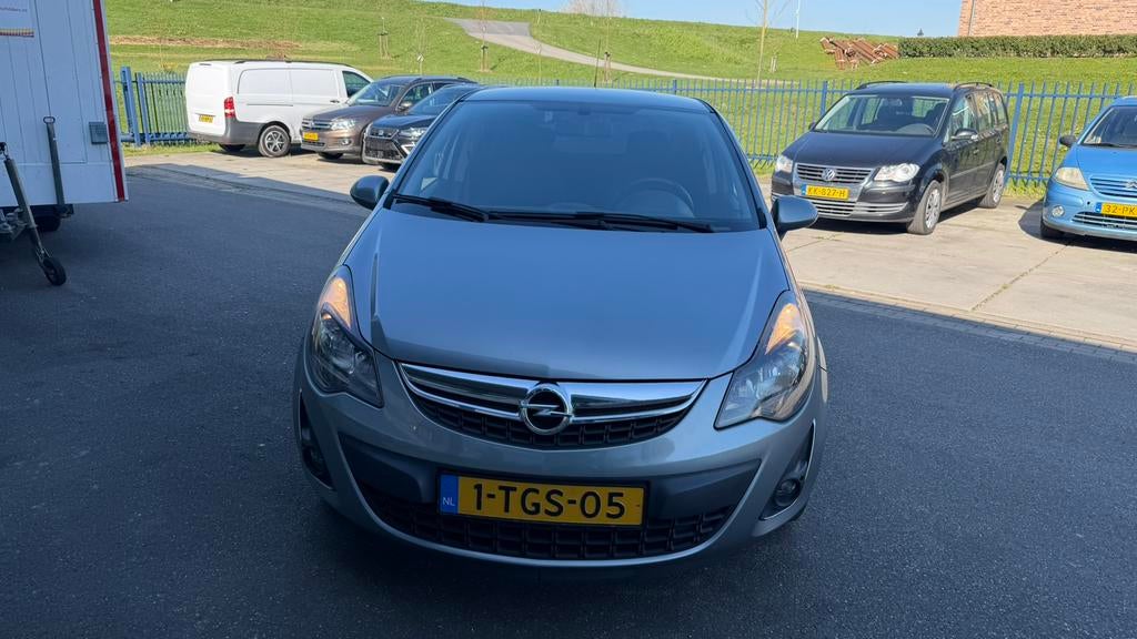 Opel Corsa 1.2 16V G3 5D 2014 Grijs Apk NaP Netjes Airco Cr, Auto's, Opel, Voorwielaandrijving, 83 pk, 4 cilinders, 1229 cc