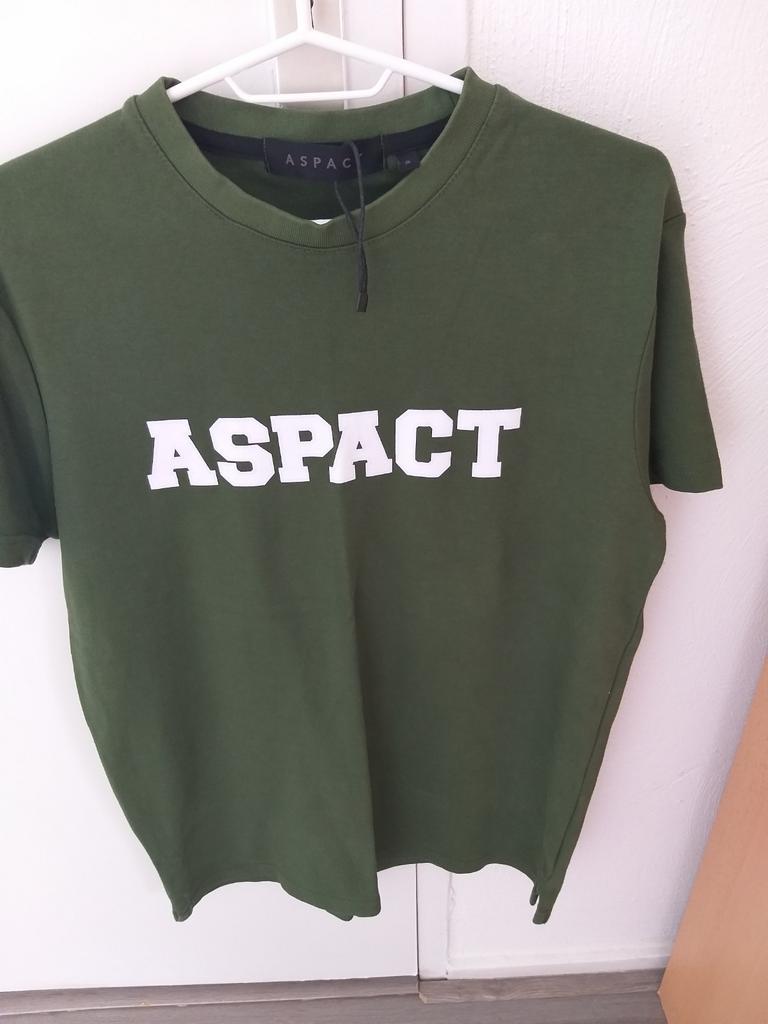 Nieuwe t-shirt van ASPACT maat S, Kleding | Heren, T-shirts, Ophalen, Nieuw