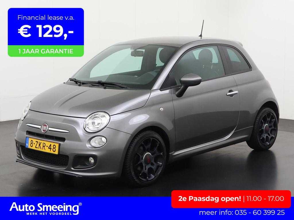 Fiat 500 0.9 TwinAir Turbo 500S | Automaat | Xenon | Zondag, 12 maanden, Gebruikt, Leder en Stof, Origineel Nederlands