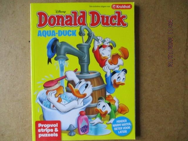 adv6829 donald duck kruidvat 4, Eén stripboek, Ophalen, Gelezen