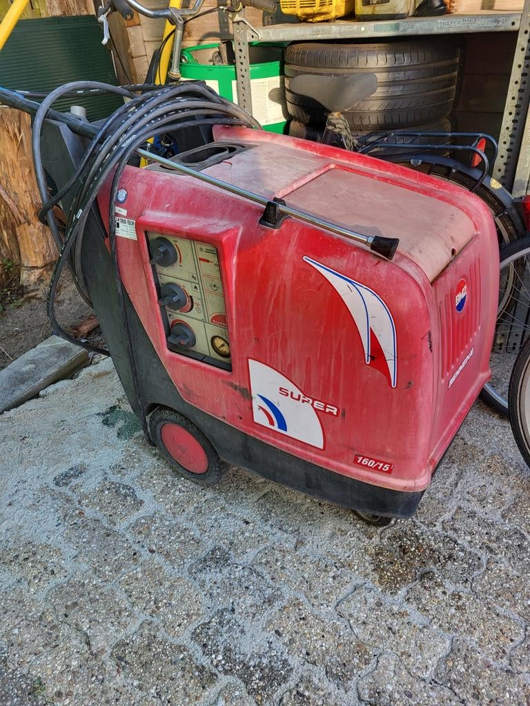 Krachtige BIEMMEDUE Super 160/15 hogedrukreiniger, Tuin en Terras, Ophalen, Gebruikt, Elektrisch, BIEMMEDUE