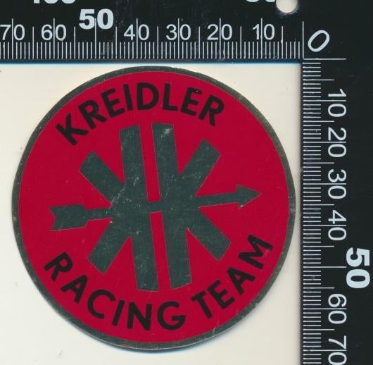 Sticker: Kreidler - Racing Team, Ophalen of Verzenden, Zo goed als nieuw, Auto of Motor