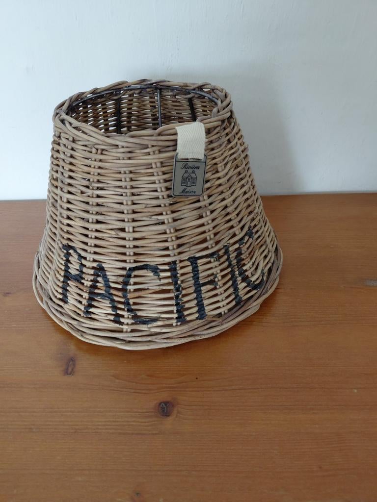 Rotan lampenkap Riviera Maison, Huis en Inrichting, Lampen | Lampenkappen, Ophalen
