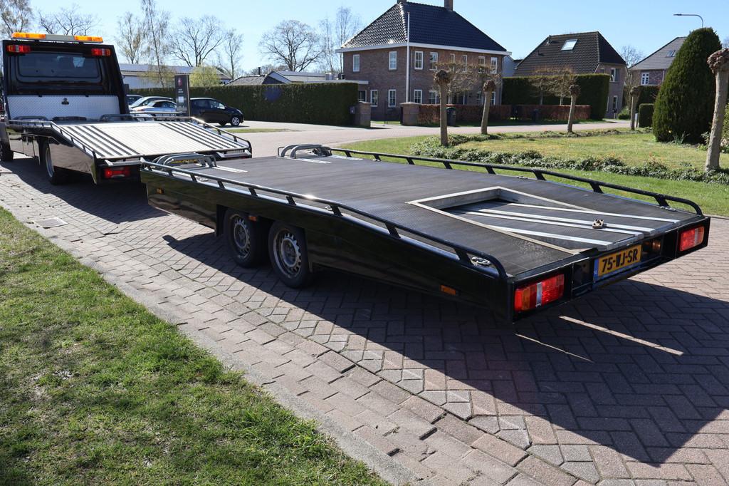 Iveco 40C18 AUTOMAAT, oprijwagen Tijhof incl tijhof aanhange, Stof, Euro 6, Iveco, 179 pk