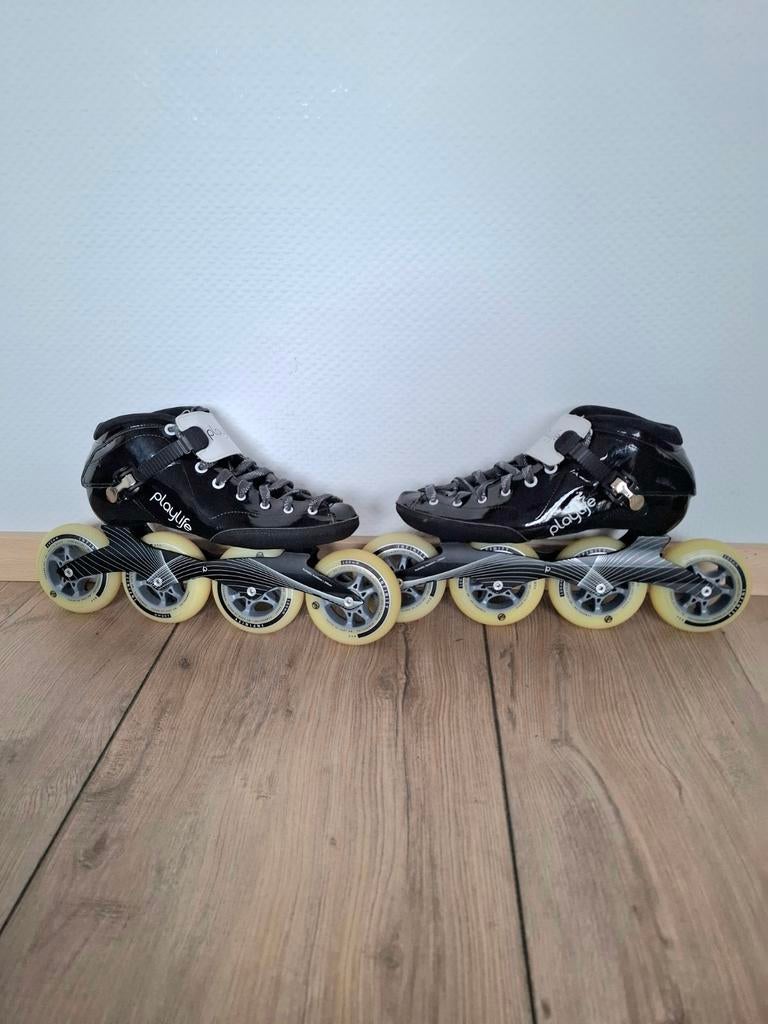 Powerslide Playlife skeelers maat 43, Sport en Fitness, Skeelers, Zo goed als nieuw, Inline skates 4 wielen, Powerslide, Ophalen of Verzenden