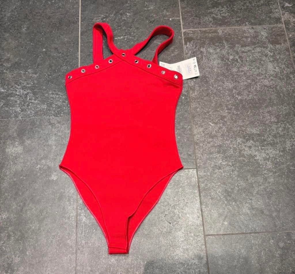 Zara bodystocking maat s nieuw, Mi, Zo goed als nieuw, Mi, Rood