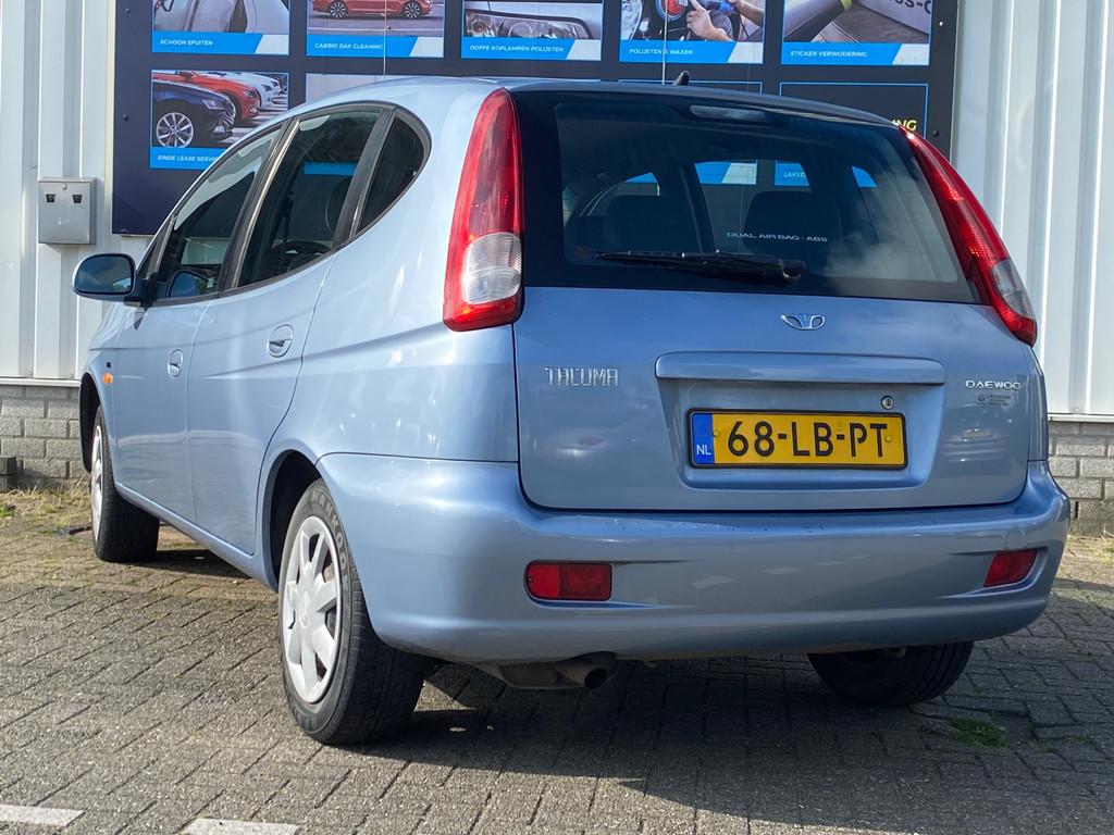 Daewoo Tacuma 1.6-16V Spirit |, Auto's, Daewoo, Gebruikt, Origineel Nederlands, Handgeschakeld, 600 kg