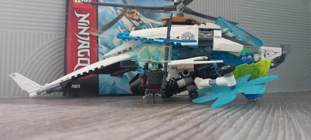 Lego set 70673 de shurikopter, Ophalen of Verzenden, Zo goed als nieuw