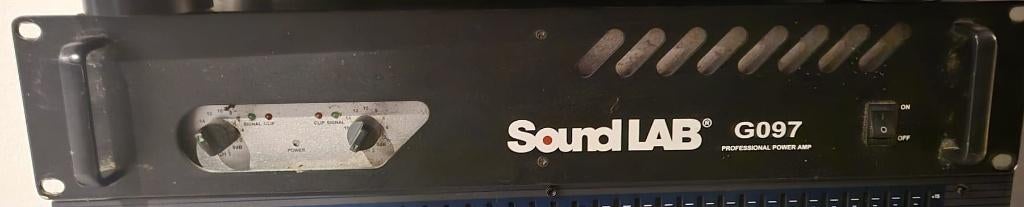 SOUNDLAB G097, Ophalen of Verzenden, Gebruikt, Minder dan 500 watt, P.A.