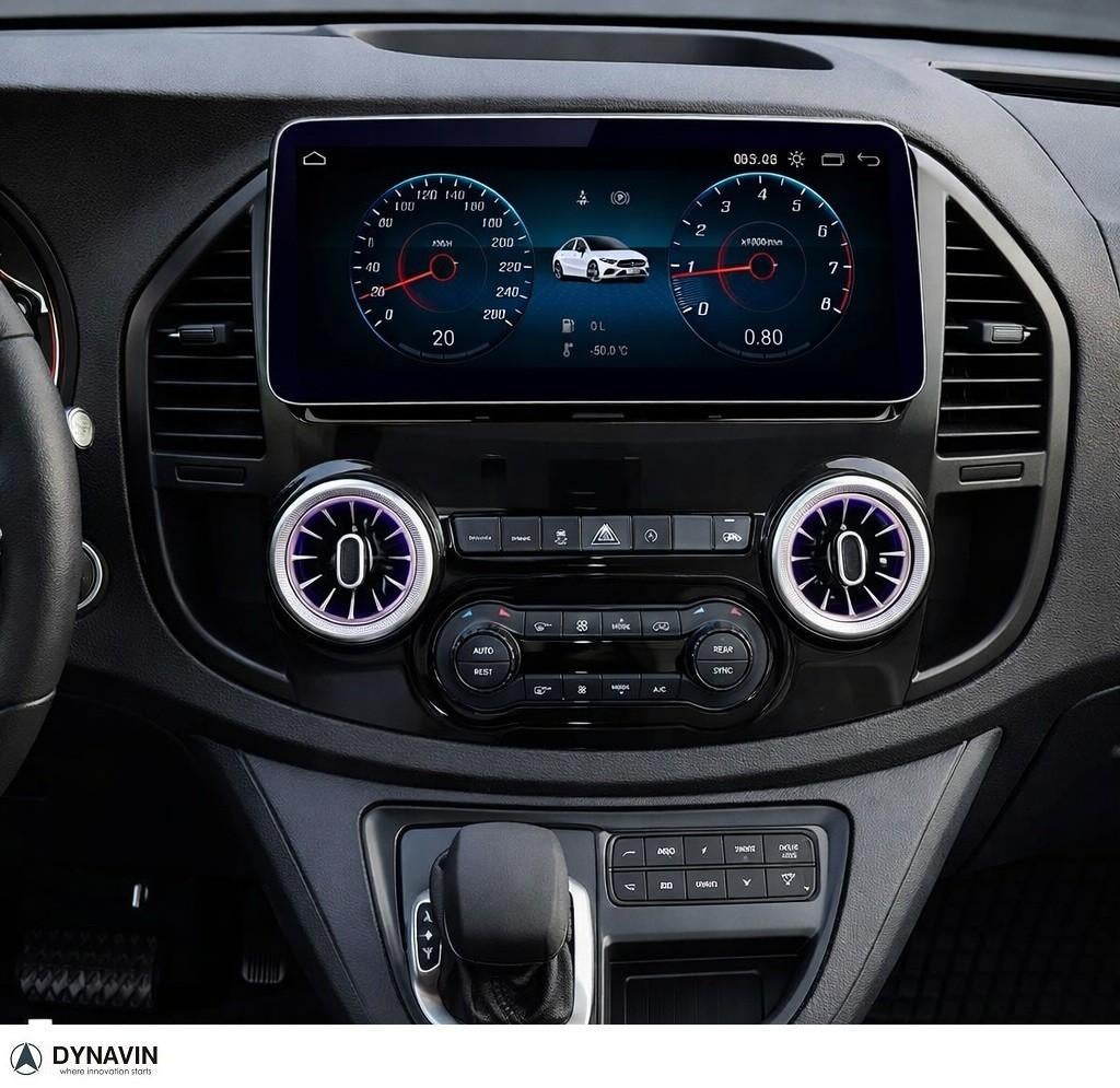 navigatie mercedes vito carplay android auto usb Dynavin