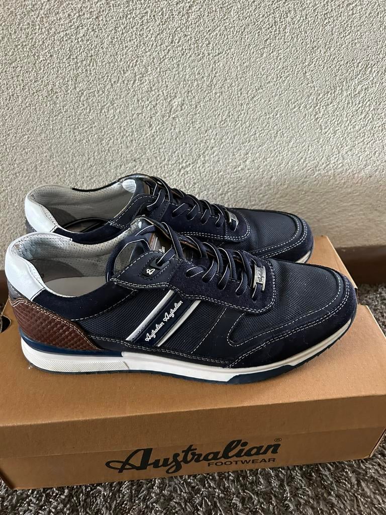 Australian blauwe schoenen maat 43, Ophalen of Verzenden, Zo goed als nieuw, Blauw