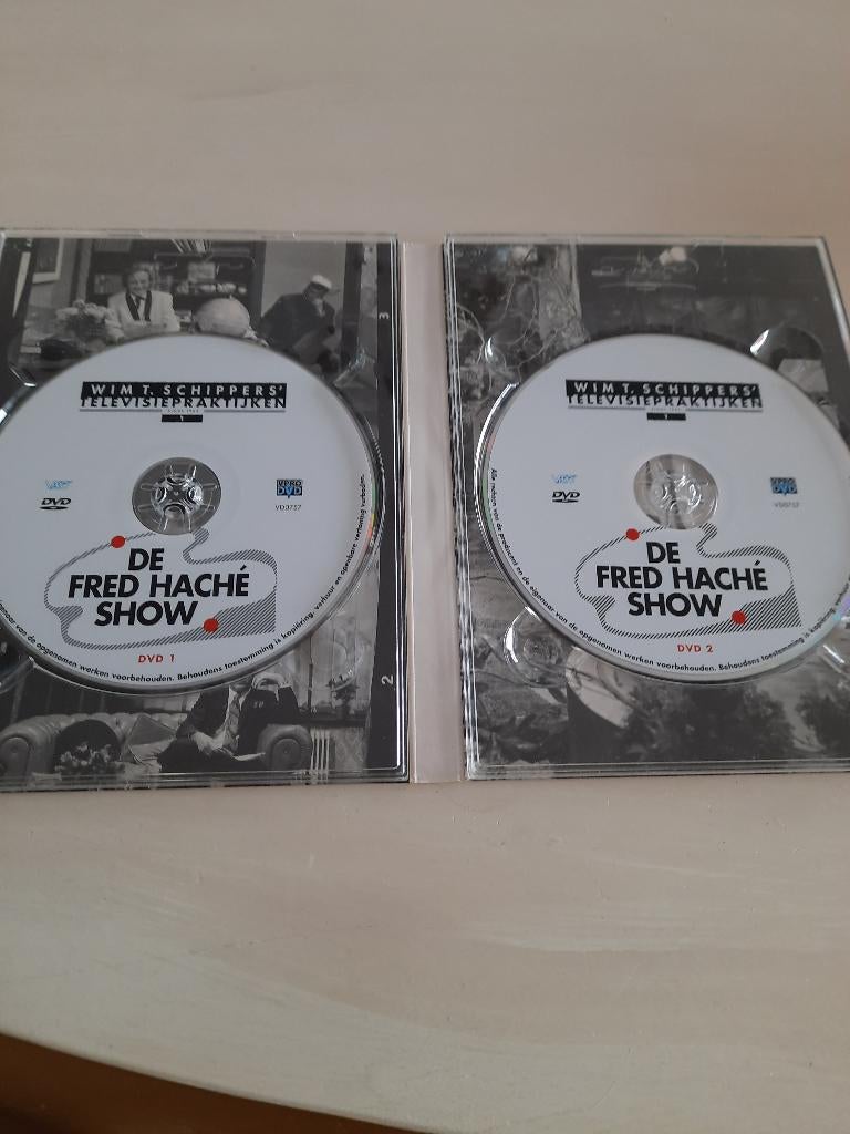 Dubbel DVD Fred Haché Show 1971 en 1972, Alle leeftijden, Ophalen of Verzenden, Zo goed als nieuw, Komedie