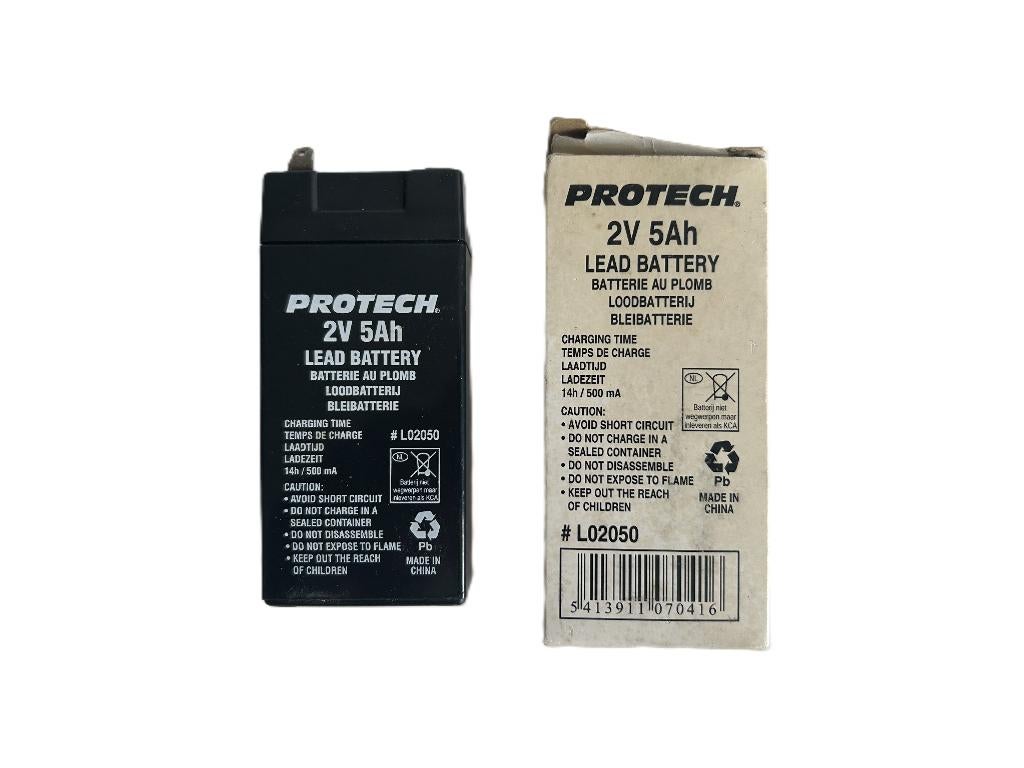 Protech 2V 5ah batterij rc modelbouw, Hobby en Vrije tijd, Modelbouw | Radiografisch | Auto's, Gebruikt, Onderdeel, Overige schalen