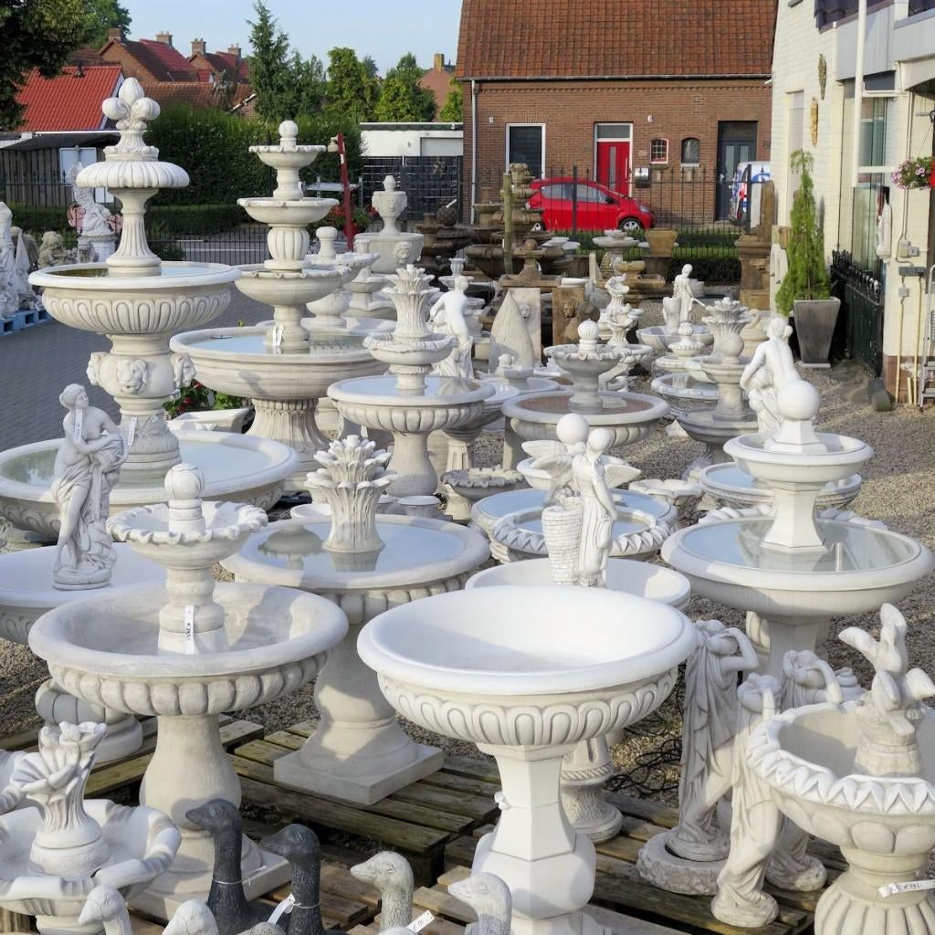 Fonteinen en waterornamenten van beton, Tuin en Terras, Waterpartijen en Fonteinen, Nieuw, Fontein, Beton, Ophalen