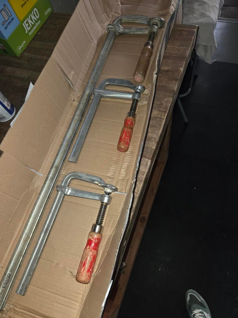 Bessey lijmtangen - Set van 3 stuks, Ophalen of Verzenden