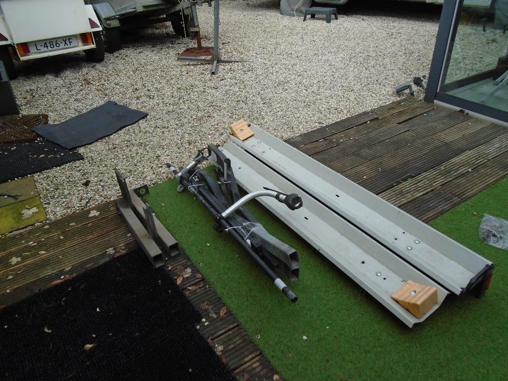 scooterdrager, Ophalen, Gebruikt