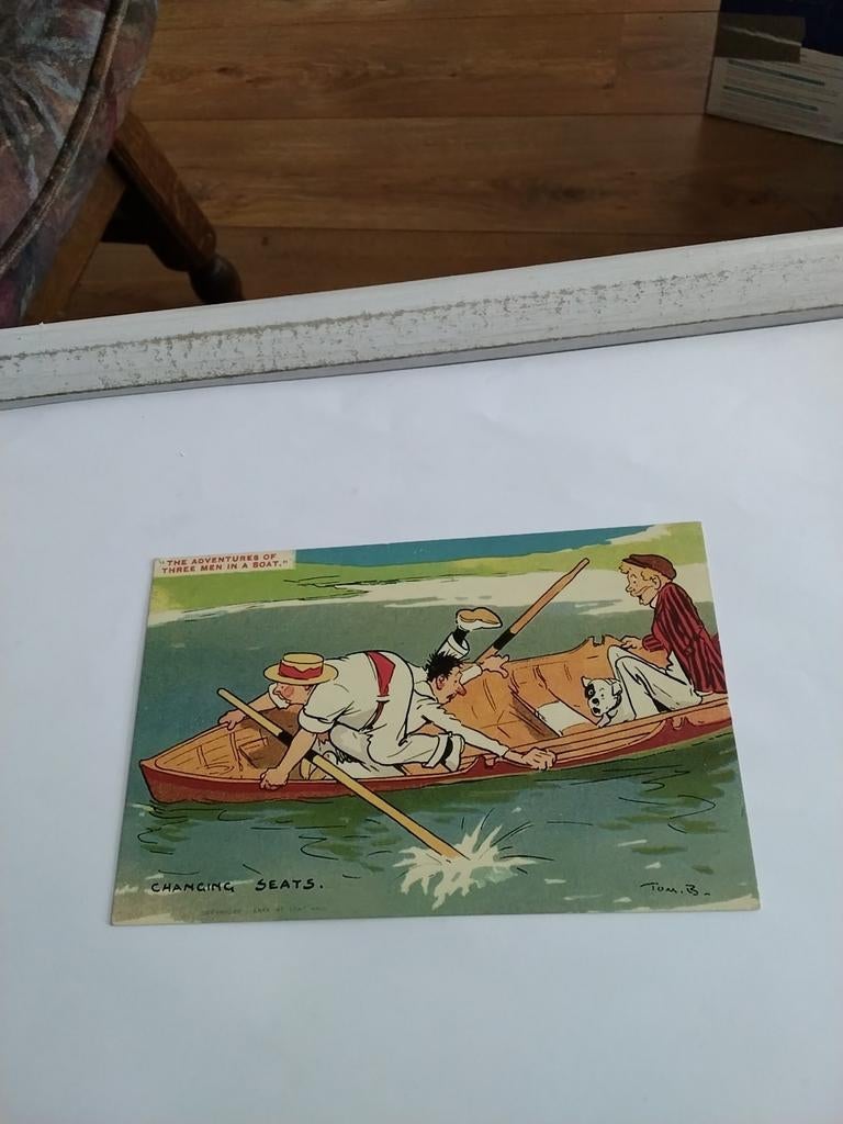 TOM BROWNE/ "THE ADVENTURES OF THREE MEN IN A BOAT", Ophalen of Verzenden, 1980 tot heden, Overige thema's