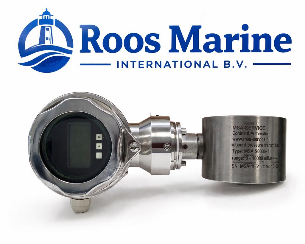 Nieuwe MSA S036-1 Druksensor - 0-16 bar - RVS, Nieuw, Ophalen of Verzenden, MSA, Serial Number: MSA-1651