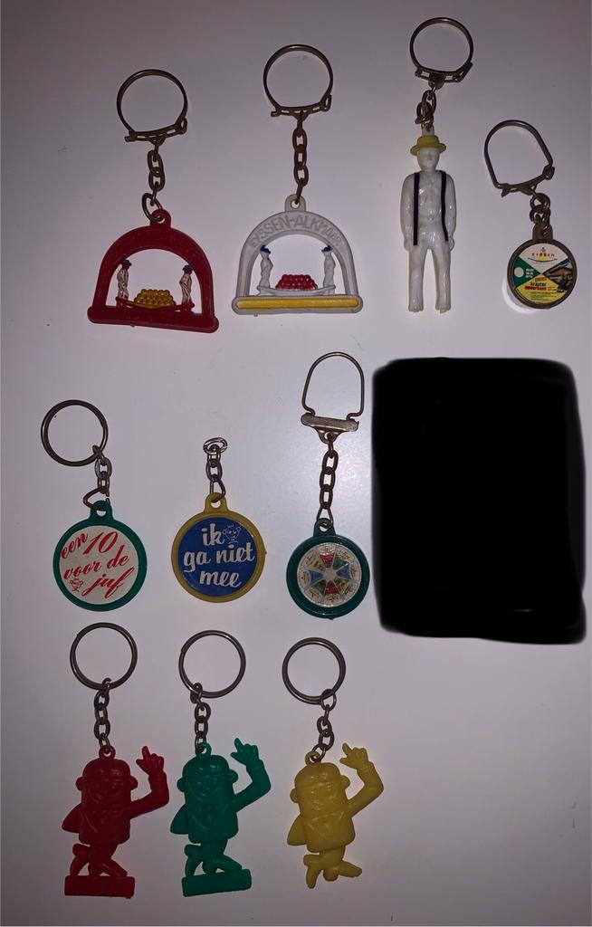 Vintage sleutelhangers, Frico, Eru, Eyssen kaas, Ophalen of Verzenden, Zo goed als nieuw