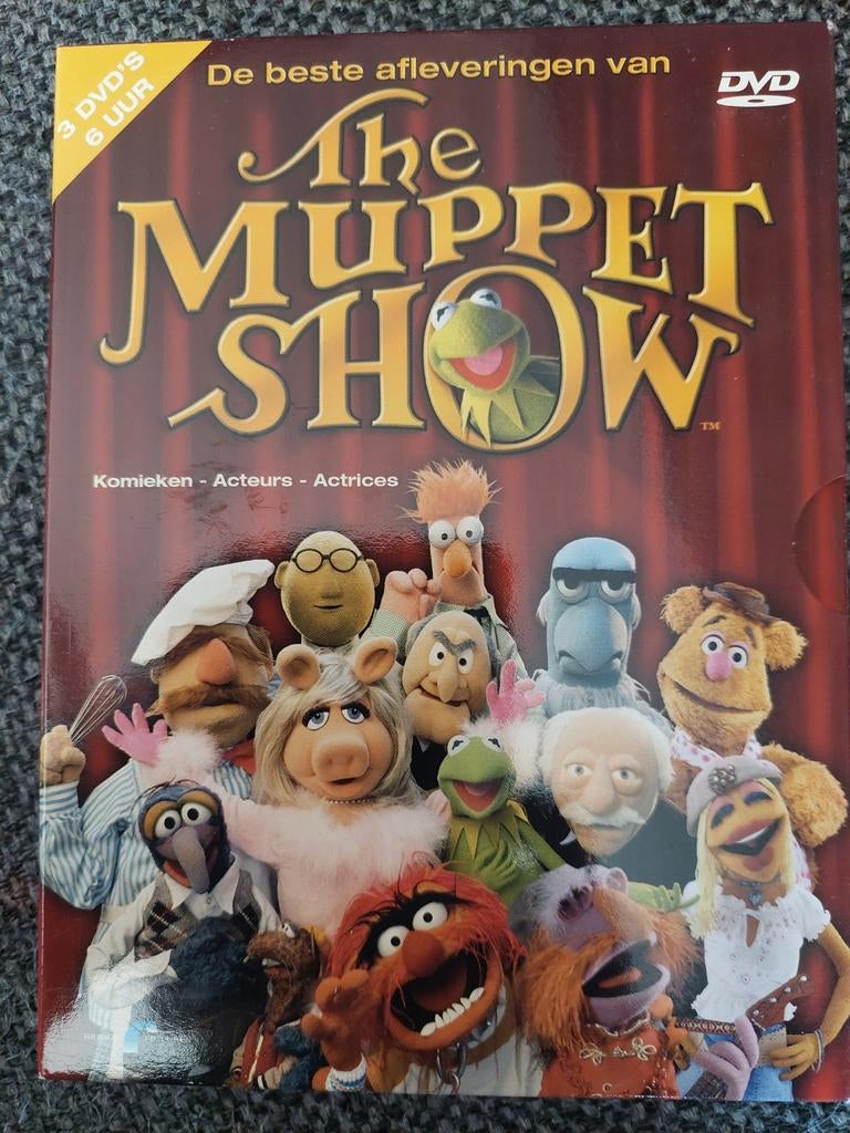 2x DVD The Muppet Show - De Beste Afleveringen, Gebruikt, Alle leeftijden, Ophalen of Verzenden, Komedie