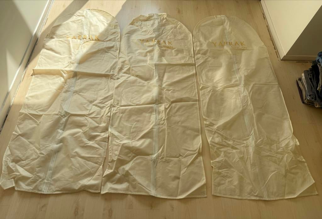 3x Kledinghoezen voor kledingopslag en reizen, Kleding | Dames, Kledinghangers, Nieuw, Overige materialen, Volwassenen, Ophalen of Verzenden