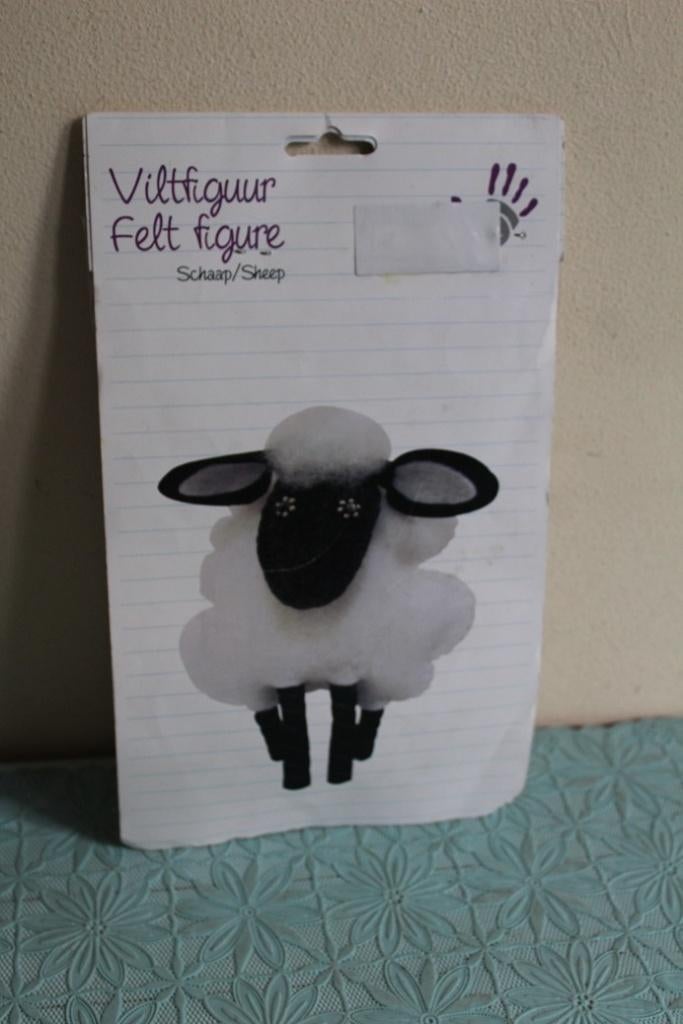 Viltfiguur schaap, Ophalen of Verzenden, Nieuw