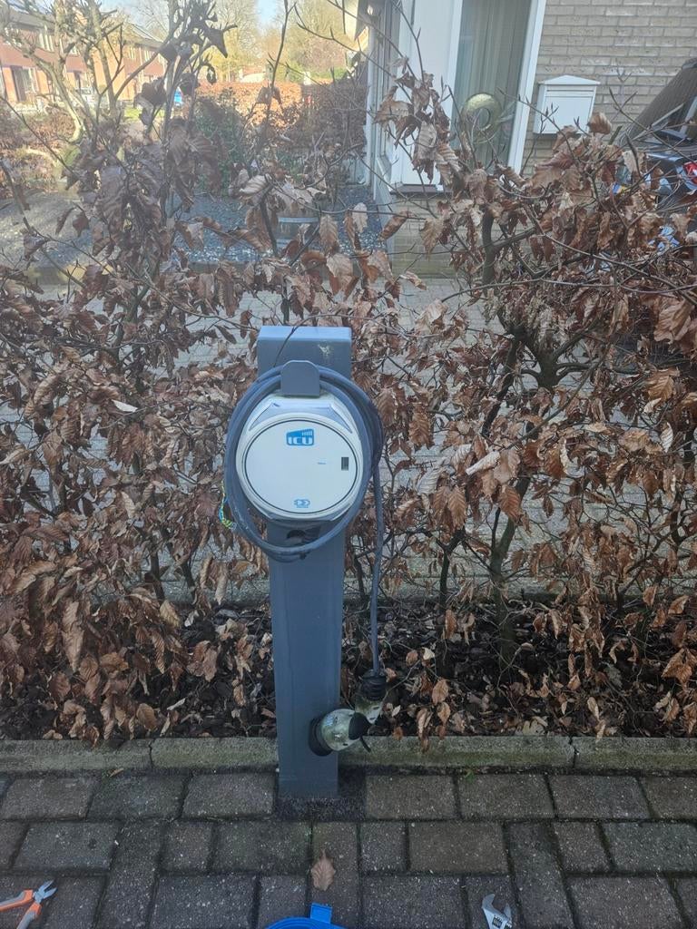 ICU laadpaal met vaste kabel, Ophalen, Gebruikt, Laadpaal