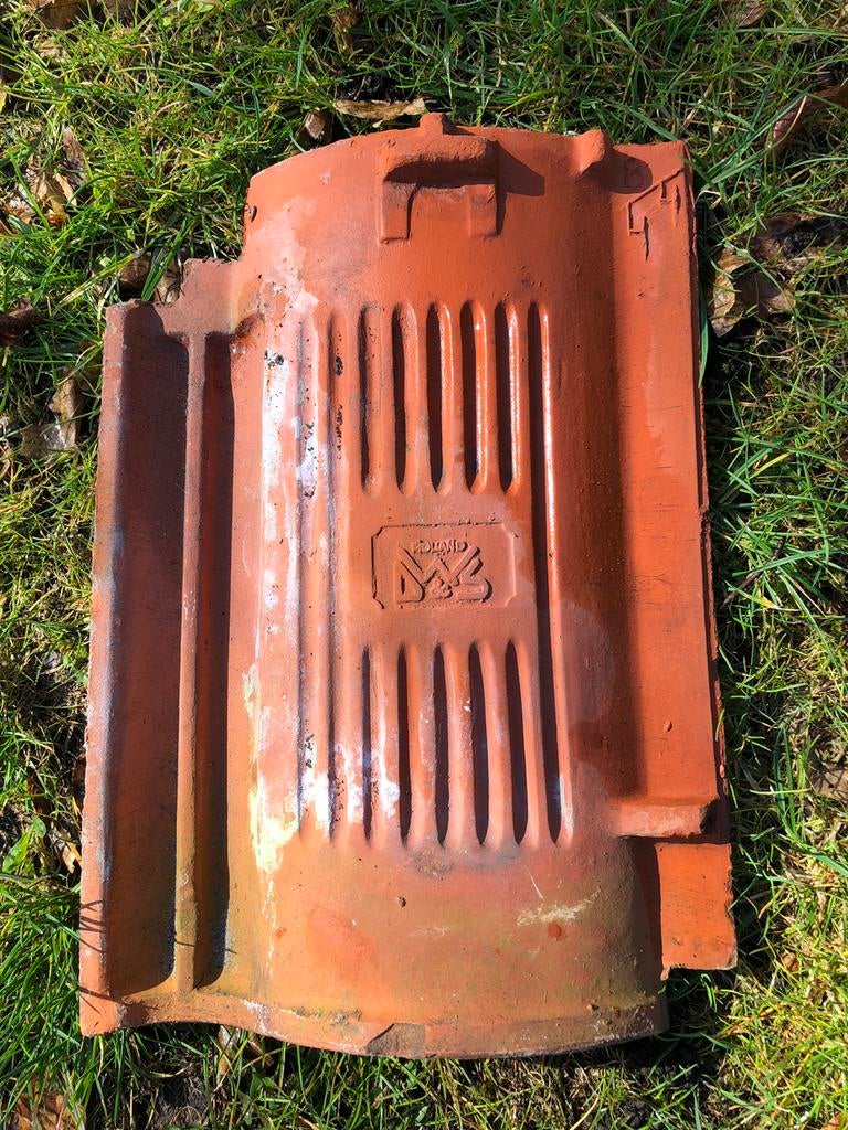 Rode Gebakken WD&S Pannen 36X26, Ophalen, Gebruikt, Steen of Klei, 15 m² of meer