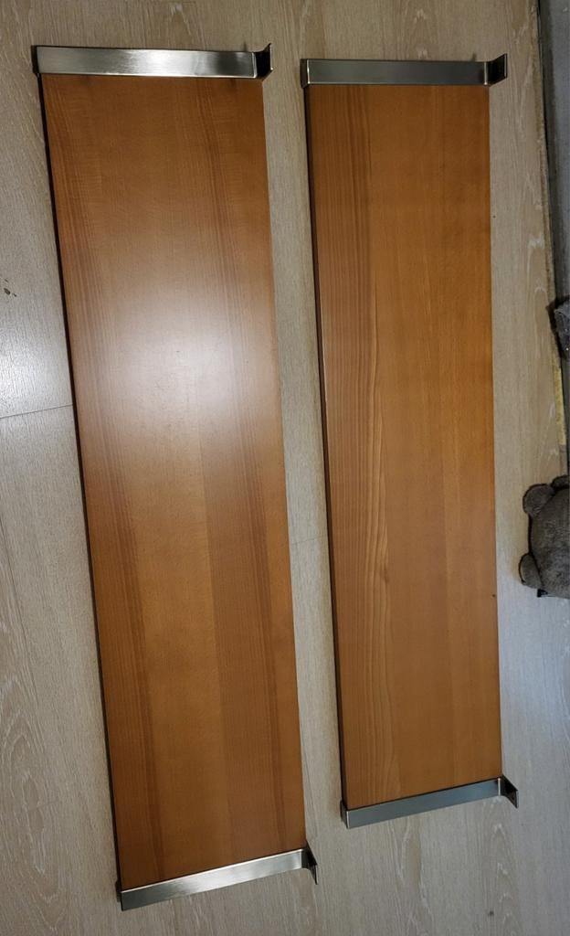 Wandplanken met muurbevestiging, Ikea, Ophalen, Gebruikt