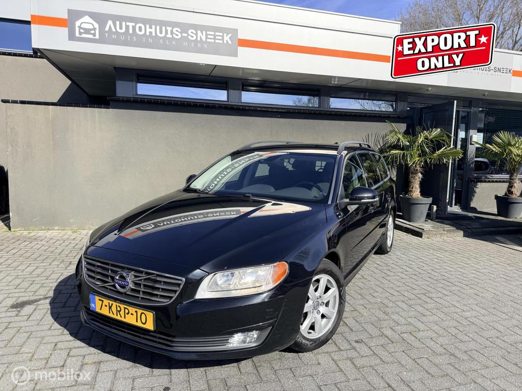 Volvo V70 1.6 D2 Kinetic / Nette auto / Export only, 4 cilinders, Zwart, Diesel, Te koop