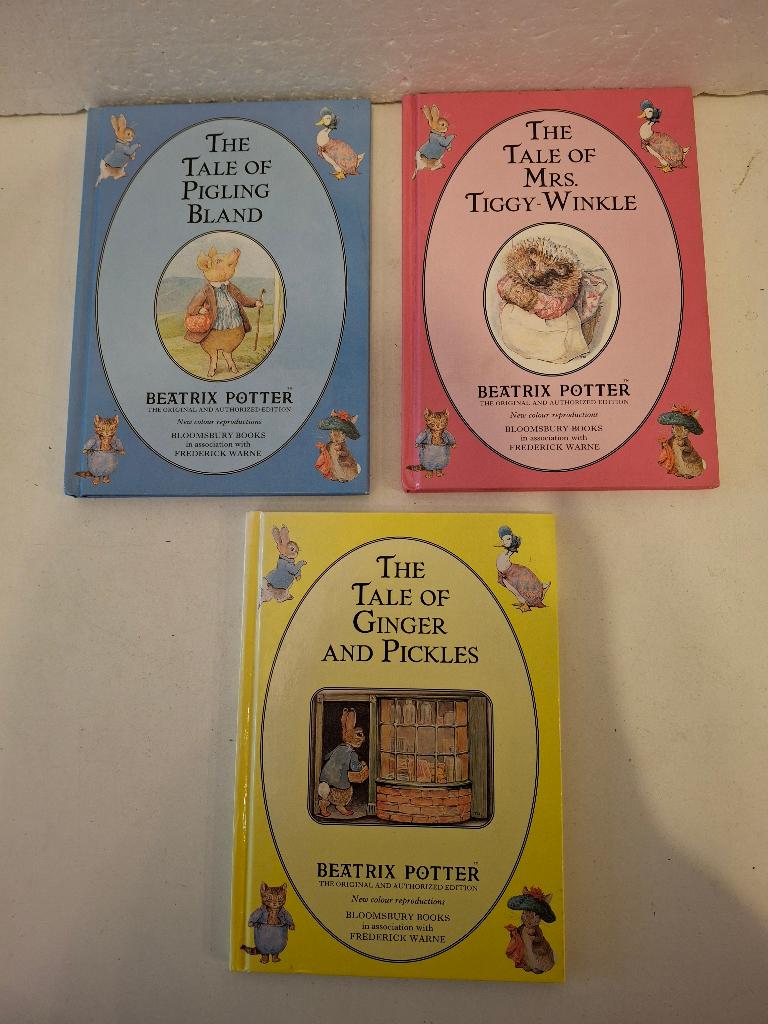 Beatrix Potter - 3 Engelstalige Peter Rabbit boekjes, Boeken, Ophalen of Verzenden, Zo goed als nieuw, Fictie algemeen