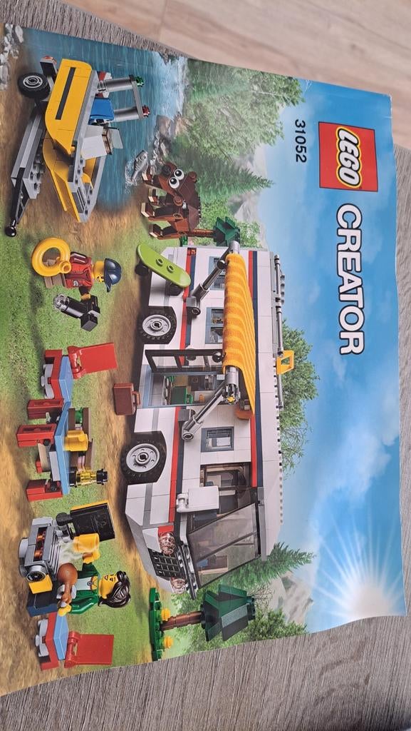 Lego Creator 31052 Camper, huis of boot, Ophalen of Verzenden, Zo goed als nieuw